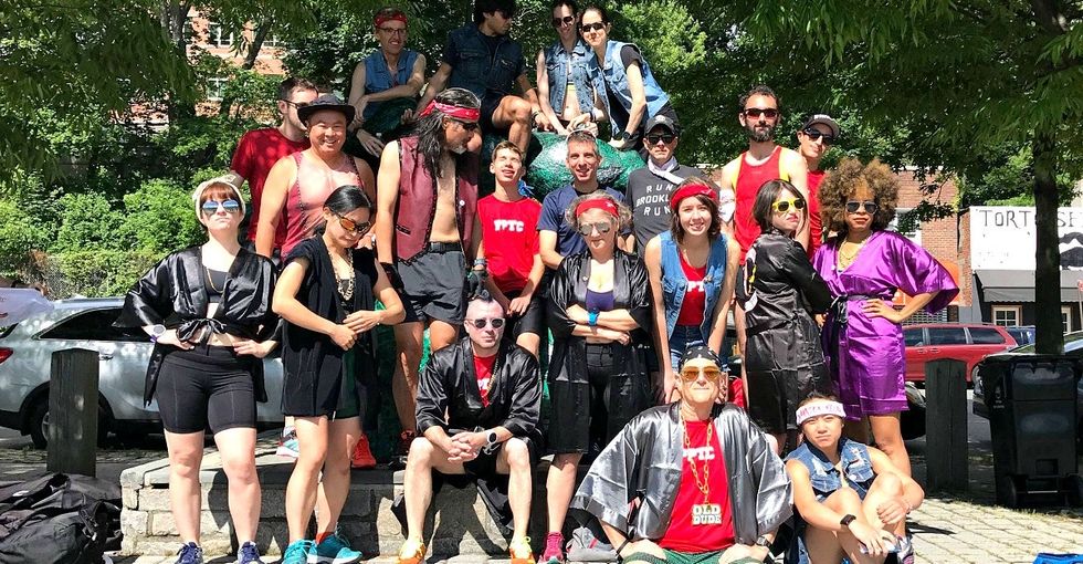 Running doesn't have to be about winning races. Just ask this eclectic group of runners.