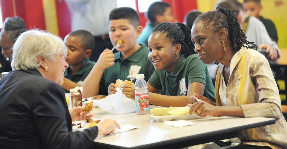 New York City has the biggest school system in the country. It just made lunch free.