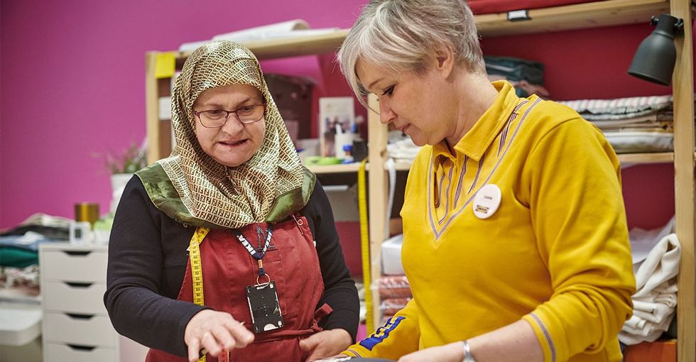 Why a furniture company is employing Jordanian women and refugees.