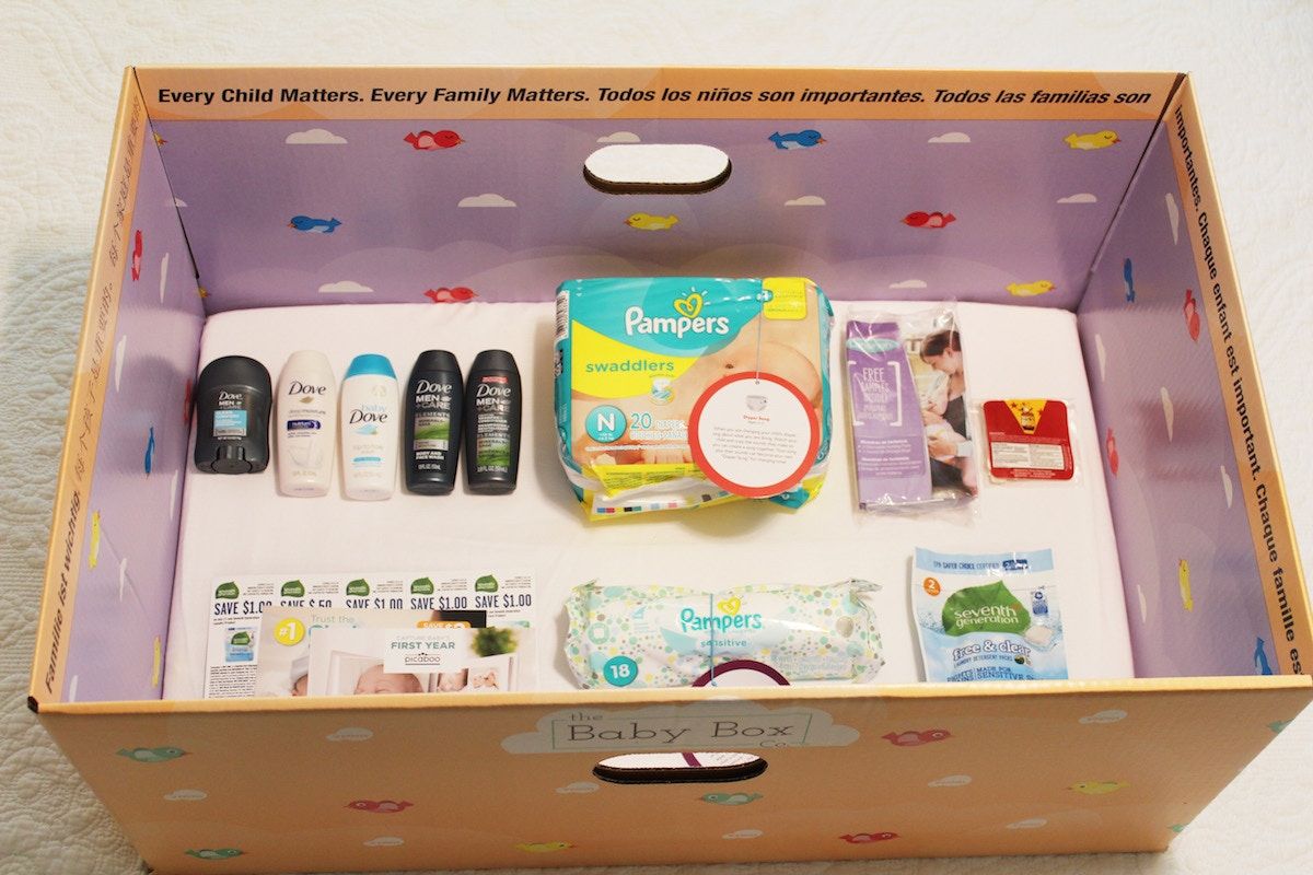 plastic baby box