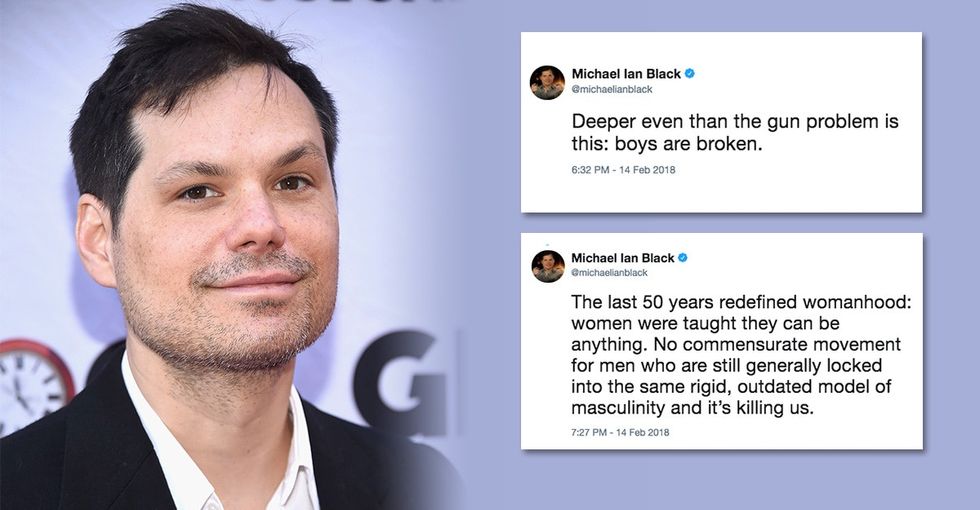 Michael Ian Black makes some great points about how we raise boys.