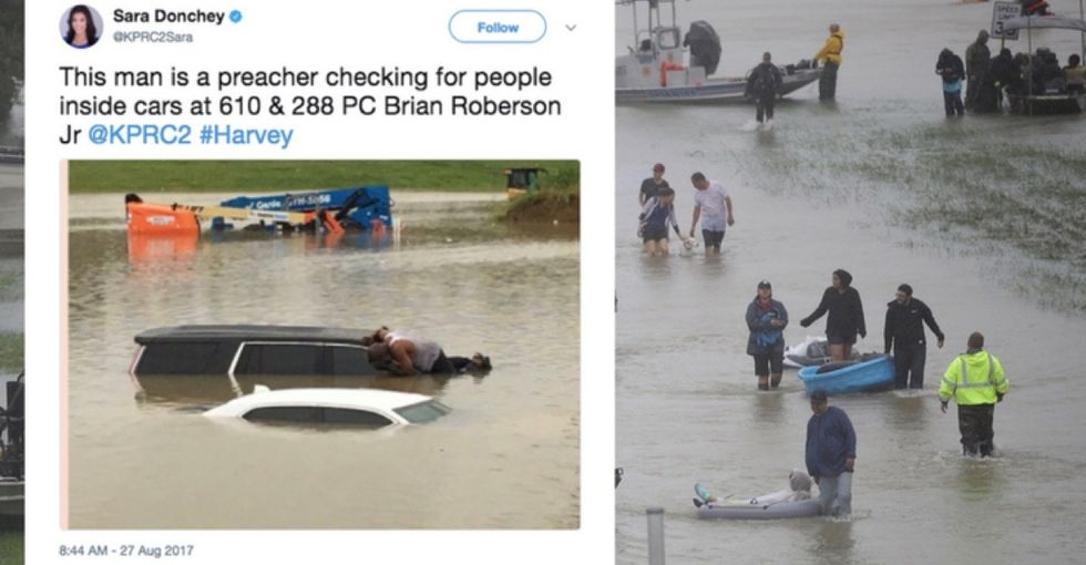 11 stories of hope and resilience in the wake of Hurricane Harvey.