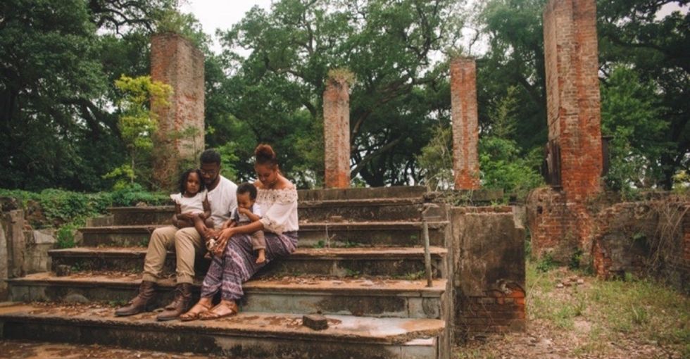 The story behind the viral family portraits shot on a former plantation.