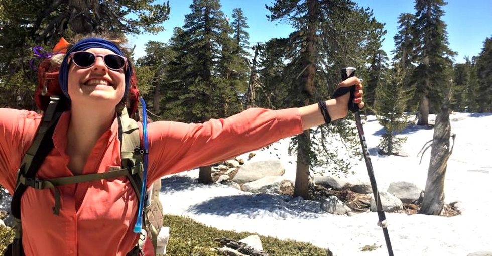 The reason this woman walked from Mexico to Canada over 5 months is highly personal.