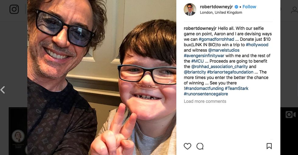A terminally ill boy needed Iron Man's help. He got that and more.