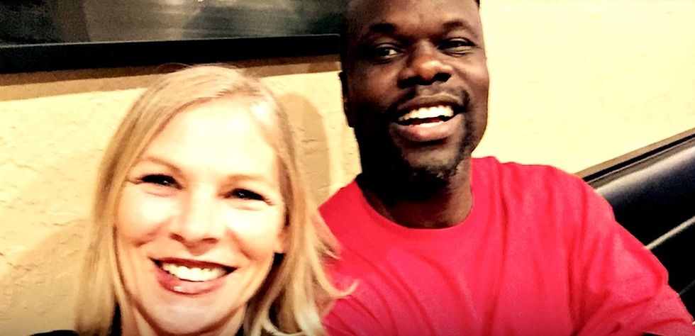 When he was 13, he shot her in the face. 20 years later, she helped get him his freedom.