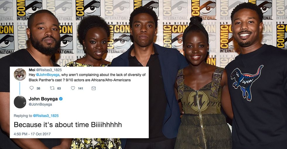 John Boyega of 'Star Wars' was asked to defend a totally different movie. He crushed it.