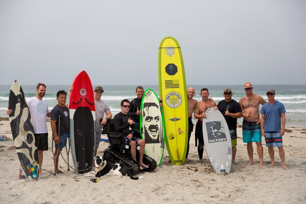 For these vets, getting the right surfboard was more than a gift — it was a lifeline.