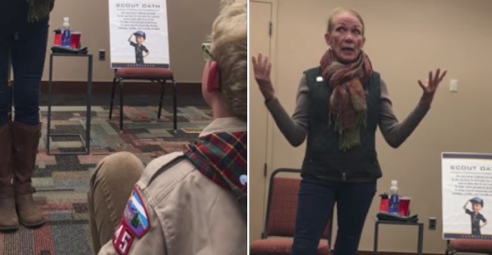 This 11-year-old Scout became a hero after grilling a senator on her policies.