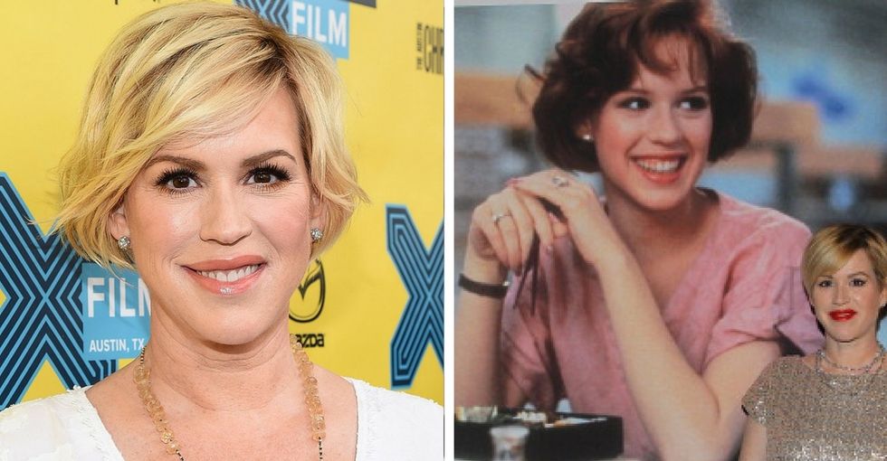 Molly Ringwald watched 'The Breakfast Club' with her daughter. Her thoughts were epic.