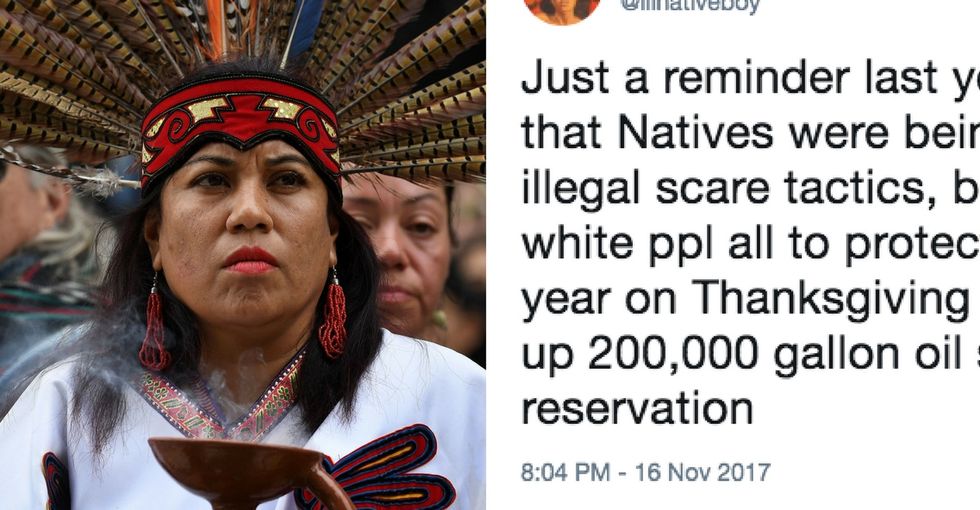 This viral tweet about Thanksgiving and Native Americans deserves our attention.