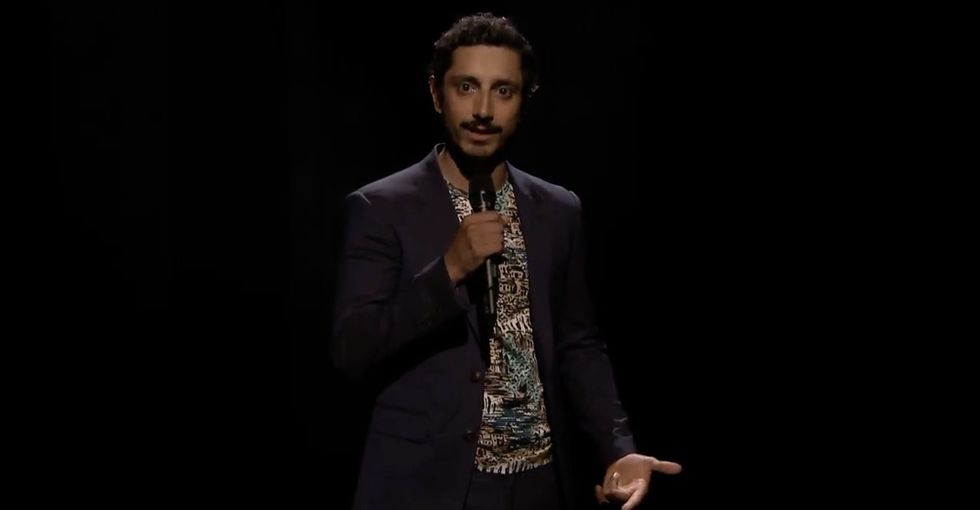 Riz Ahmed performed a moving spoken-word song in response to Charlottesville.