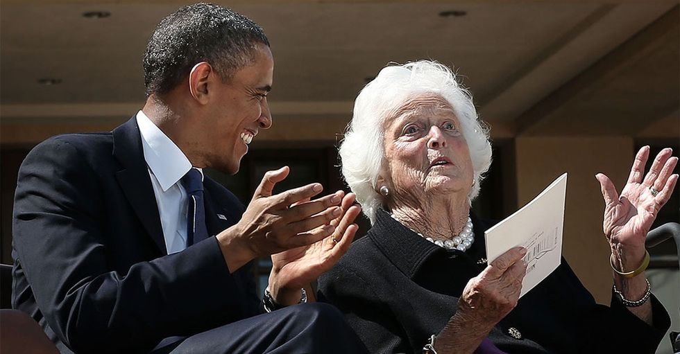 Obama’s moving remembrance of the flawed but fierce Barbara Bush is a must-read.