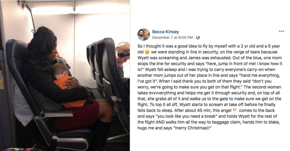 This mom's viral story of strangers' kindness illustrates how it truly 'takes a village.'