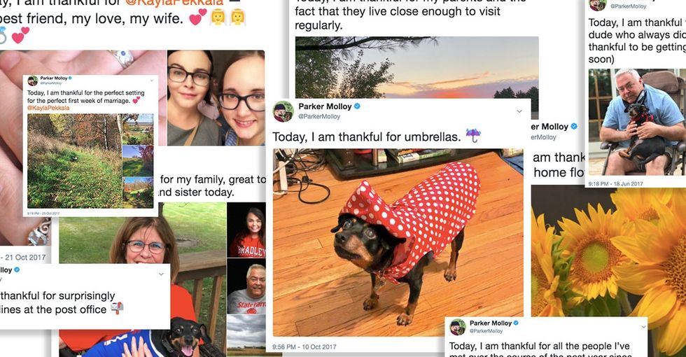 How thankfulness helped me salvage a tumultuous 2017.