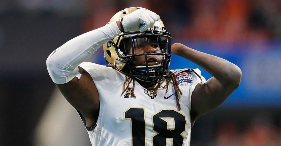The Seattle Seahawks' newest linebacker is changing what professional football looks like.