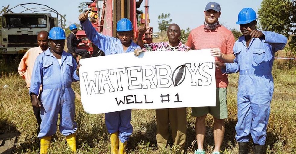 He's made a name for himself in the NFL. Now he's using it to support a surprising cause.