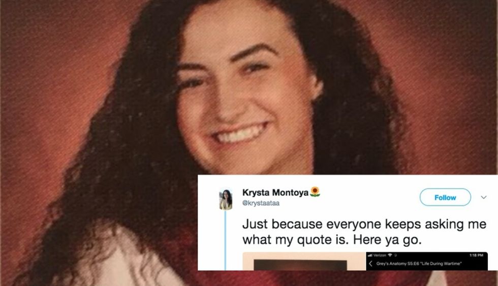 This gay high schooler had the most clever yearbook quote. It went viral.