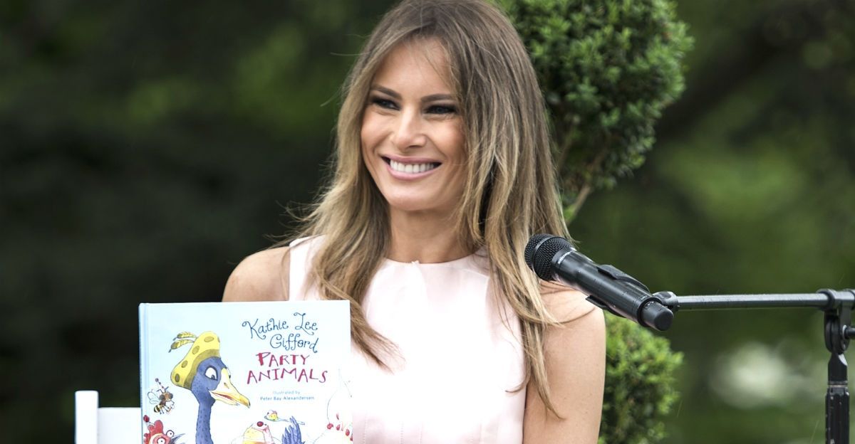was melania reading a prompter in pennsylvania was melania reading a prompter in pennsylvania