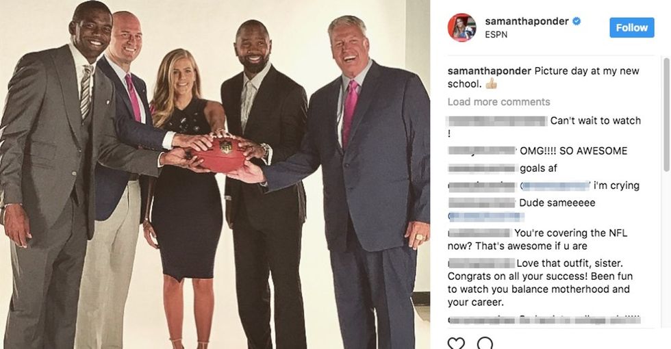 She's the first woman to land this gig at ESPN. Here's how she did it.