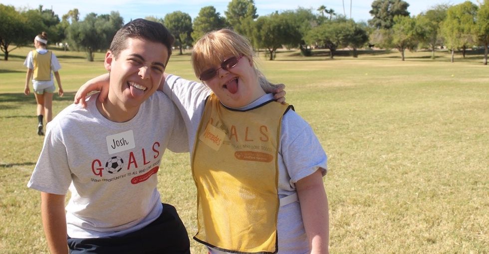 Kids with disabilities often get stuck on the sidelines. This boy is changing that.