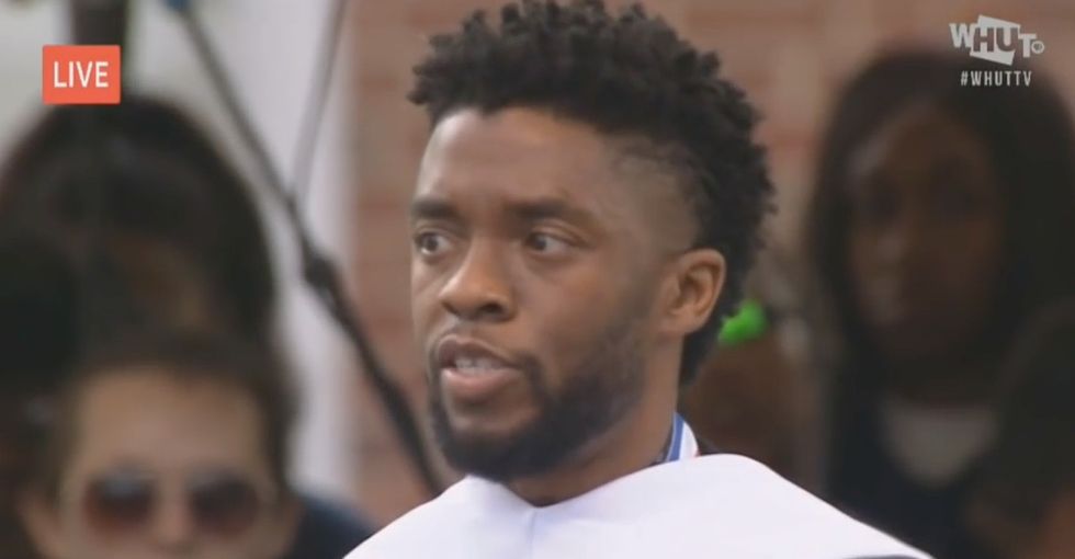 The time Chadwick Boseman returned to his alma mater to give an unforgettable speech.