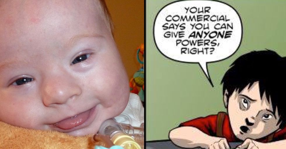 There were no superheroes with Down syndrome. So this dad invented one.