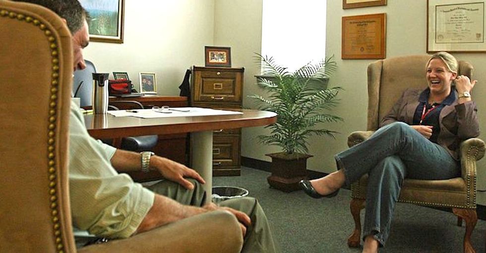 Being mentally ill doesn't mean you can't help others. Just ask this therapist.