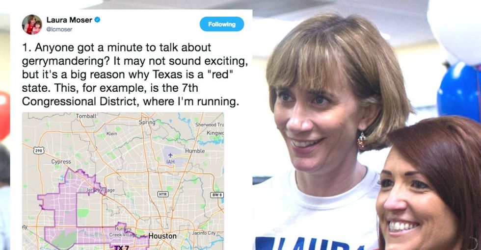 She railed against gerrymandering in an epic tweetstorm. We should all listen.