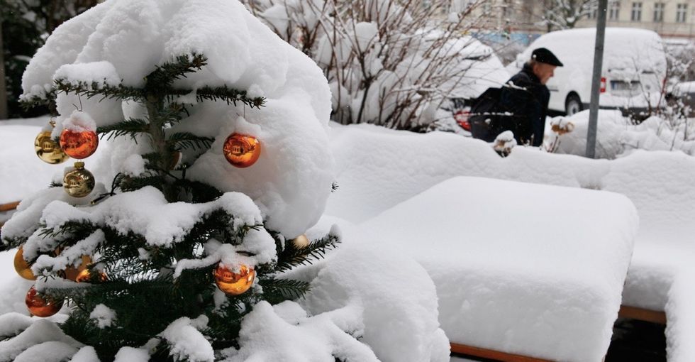 This official map pinpoints which cities will probably get a white Christmas.