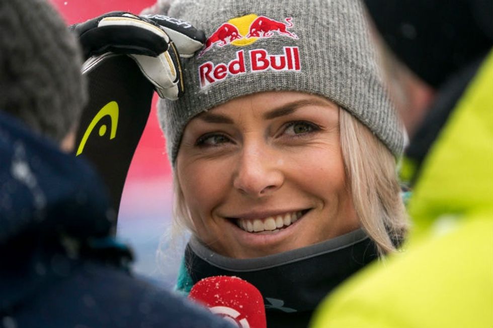 Lindsey Vonn was asked about Trump and the Olympics. Her answer nailed it.
