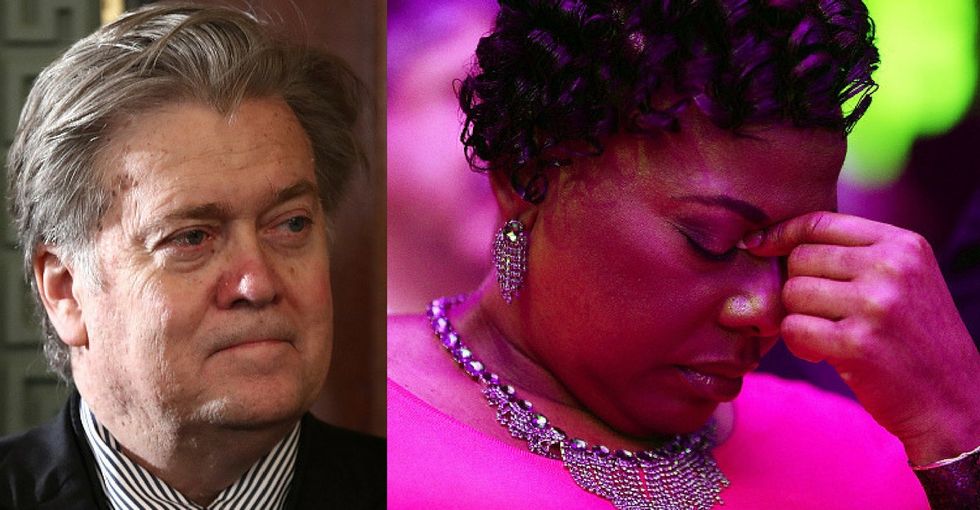 Steve Bannon claimed MLK would be proud of Trump. King's daughter shut him down.