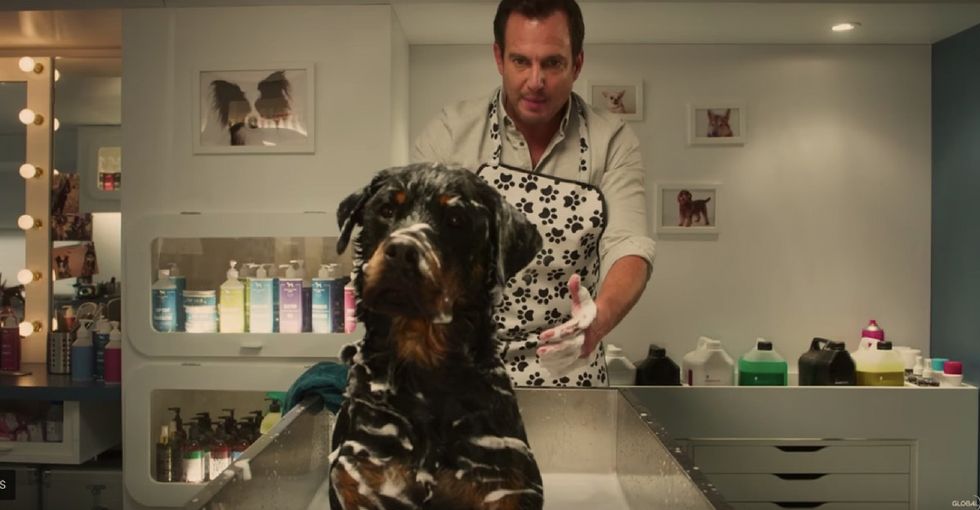 Parents objected to 'private parts' scenes in 'Show Dogs.' Movie execs actually listened.