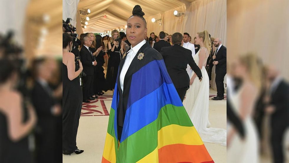 Lena Waithe in a queer cape at the Met Gala is the superhero the world needs.