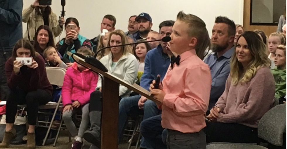 This 9-yr-old who got a law banning snowball fights dropped is a real American hero.