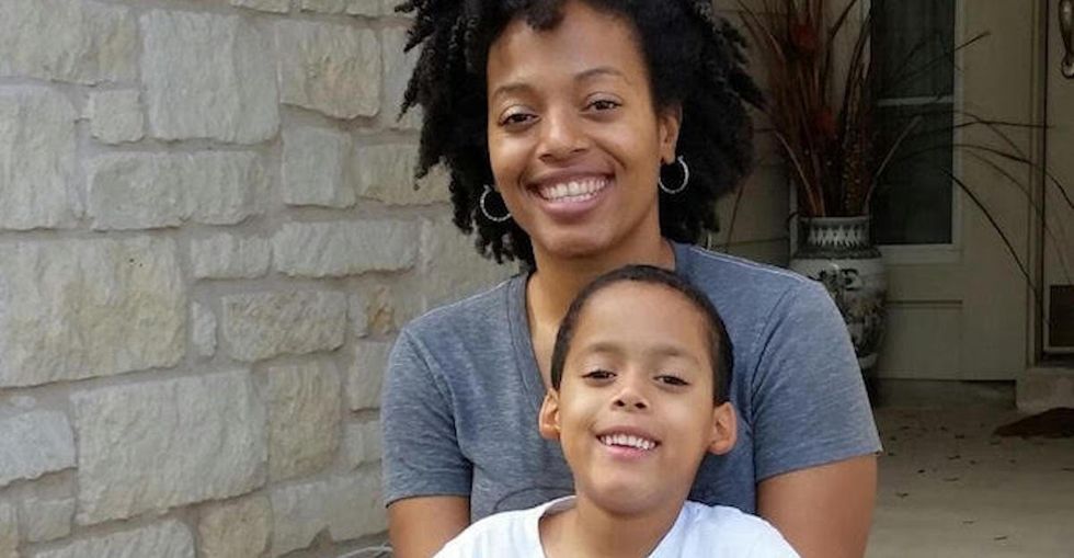 I am a mother, and I am the weekend parent.