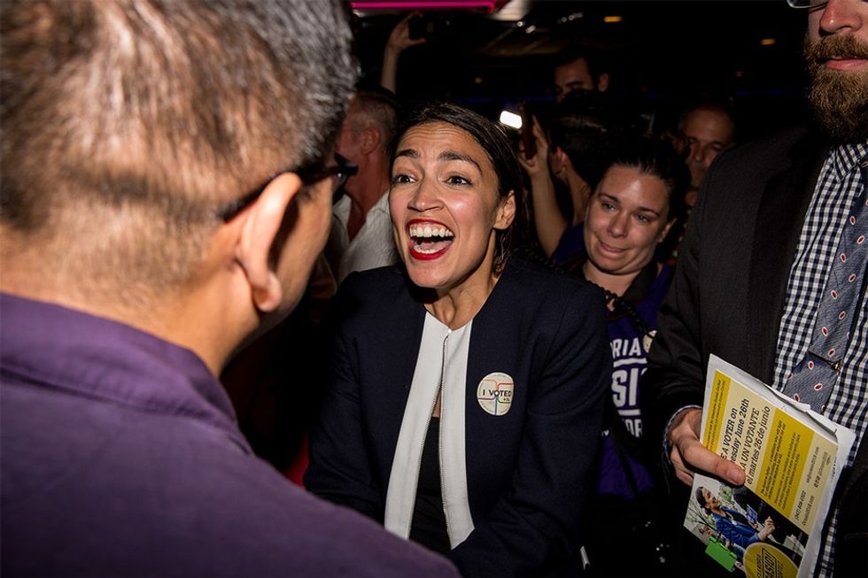 In a stunning political upset, Alexandria Ocasio-Cortez just made all kinds of history.