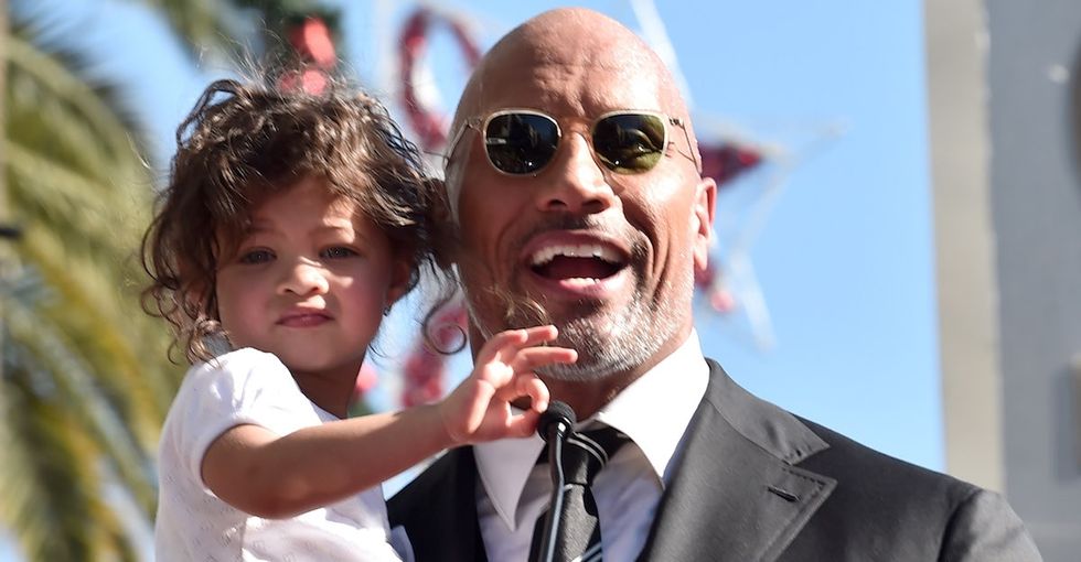 The Rock's child was rushed to the ER. His gracious post says a lot.