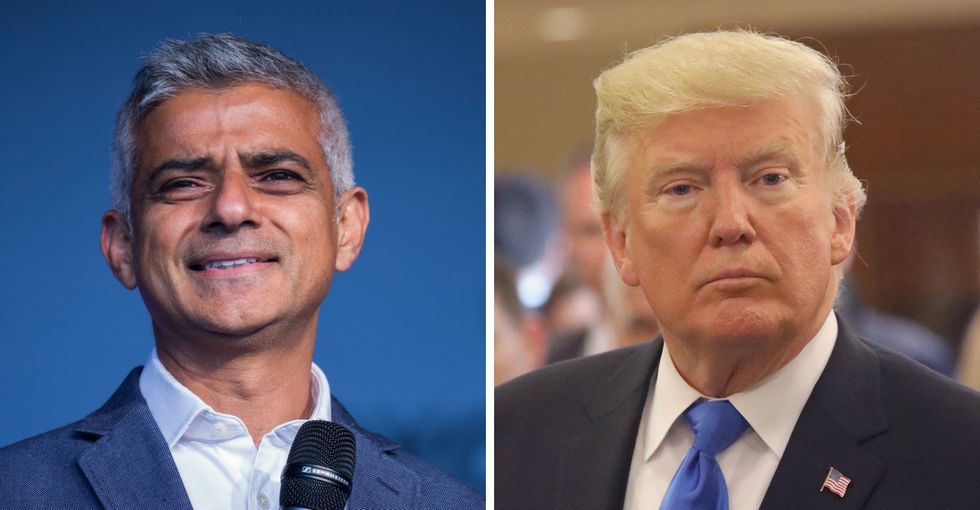 London's mayor was asked where he'd take Trump in his city. His answer nails it.