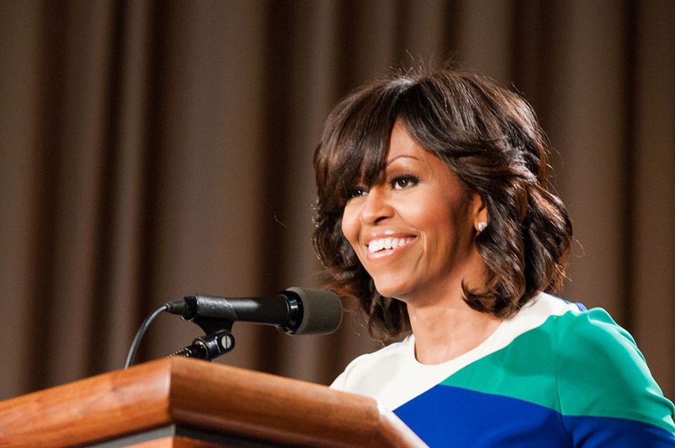 Michelle Obama used a delicious parenting analogy to explain Trump's presidency.