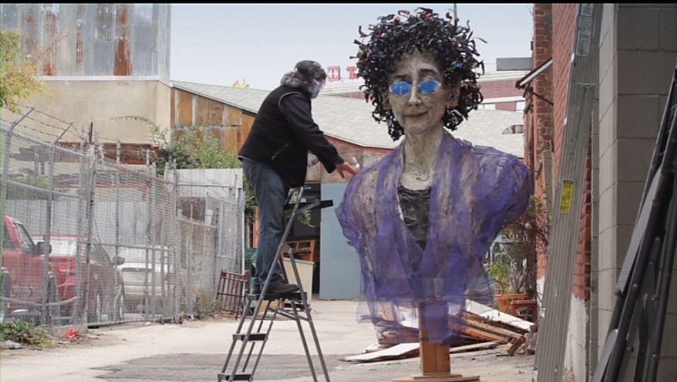 He was just taking pictures and ended up with an Oscar-winning film on mental illness.