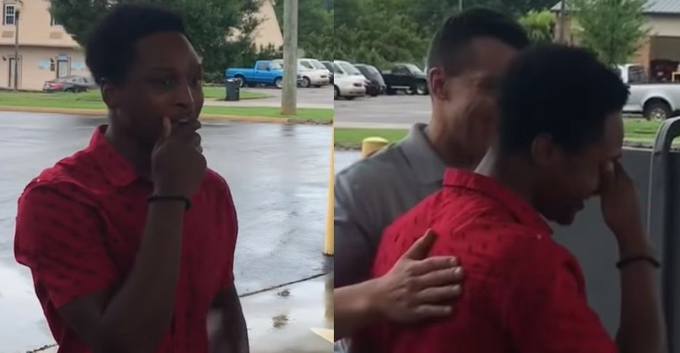 He walked 20 miles to his first day of work. Here's what happened when his boss found out.