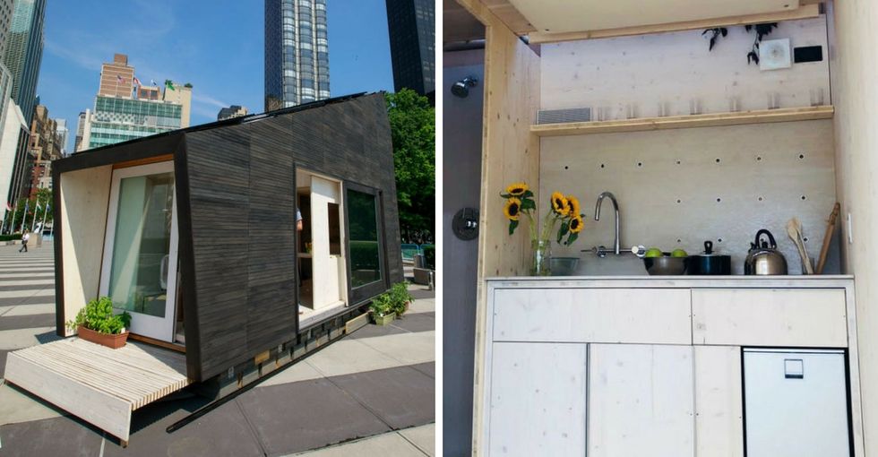 Could you live in this delightfully tiny home? Eco-advocates sure hope so.