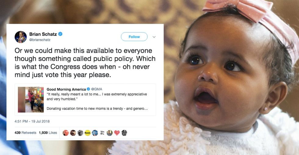 Should paid parental leave be a baby shower gift? Lots of people think not.