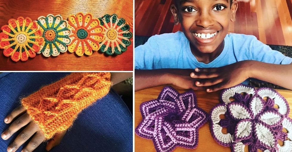 This 11-year-old who loves to crochet has become a viral phenomenon.