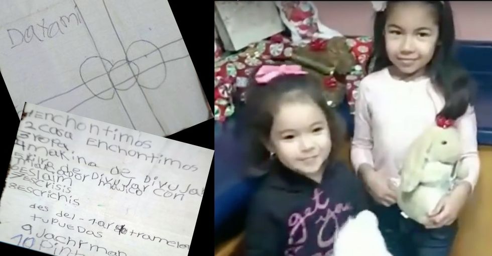 A balloon took her Christmas wish list from Mexico. A real-life Santa found it in the U.S.