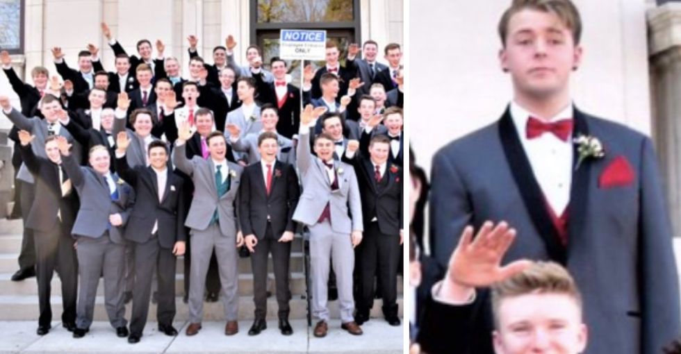 Shout out to the resisters in the Nazi salute high school prom photo.