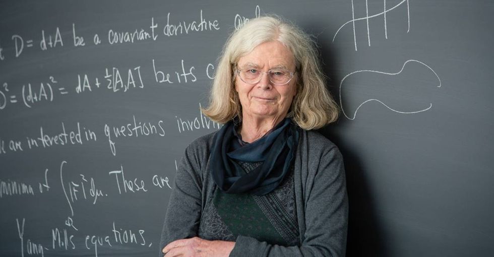 For the first time, the biggest prize in mathematics has been awarded to a woman.