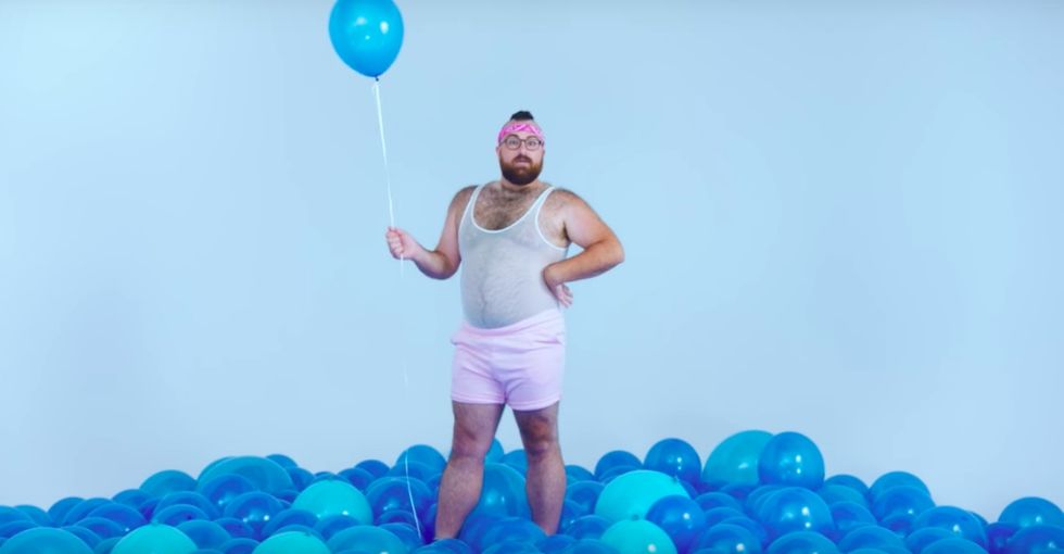 This body-positive, fabulously queer music video has a critical message behind it.