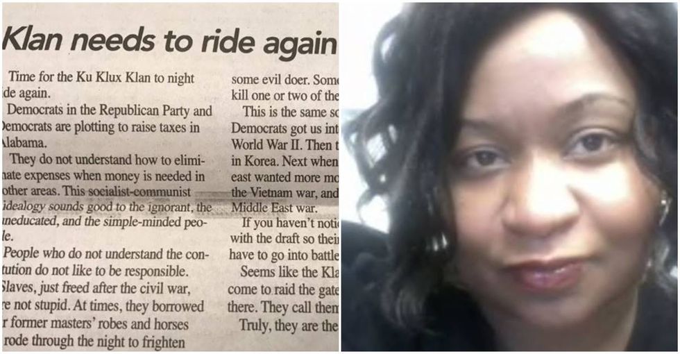 The Alabama woman who replaced a racist editor at her local newspaper has resigned.